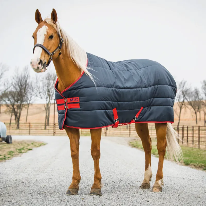 Horseware Mio 150g Insulator Rug - Navy/Red/Red